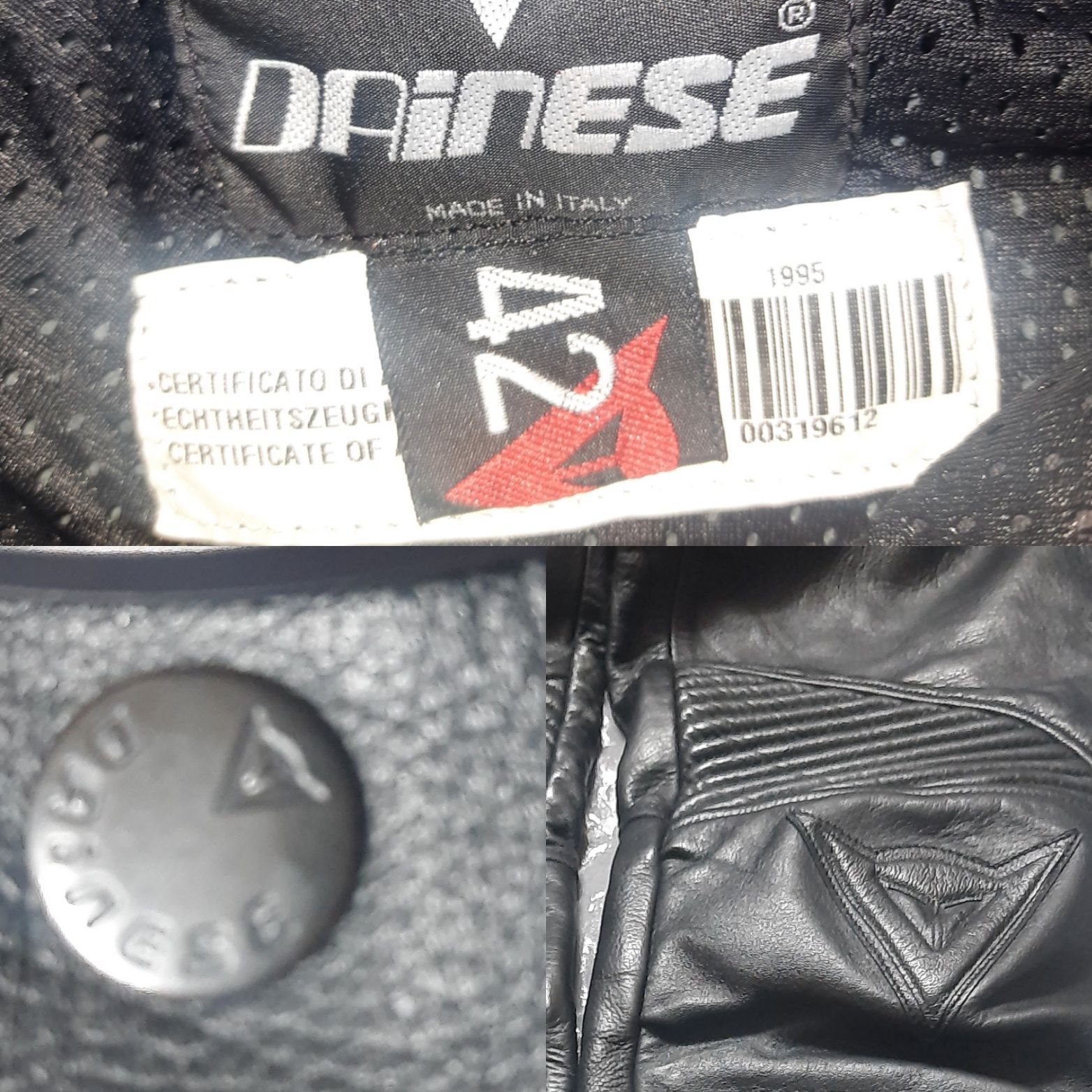 Шкіряні мотоштани Dainese p 42 Італія