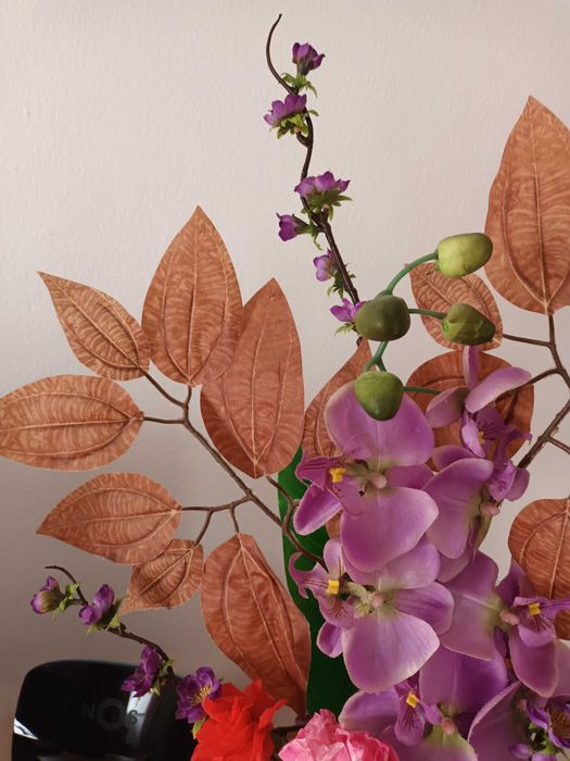 Arranjo floral primaveril