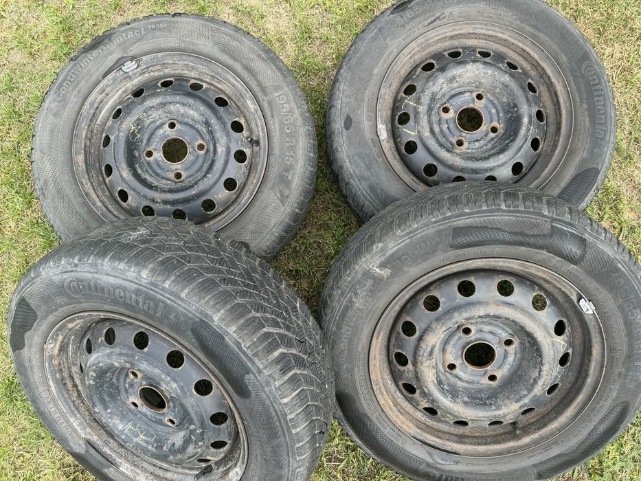 Stalowe kola zimowe 195/65 R15 Continental