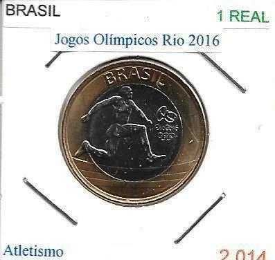 Moedas - - - Brasil - - - "Jogos Olímpicos - Rio de Janeiro 2016"