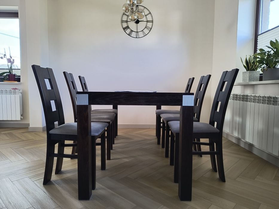 Stół rodzinny salon kuchnia 6-12 osób rozkladany