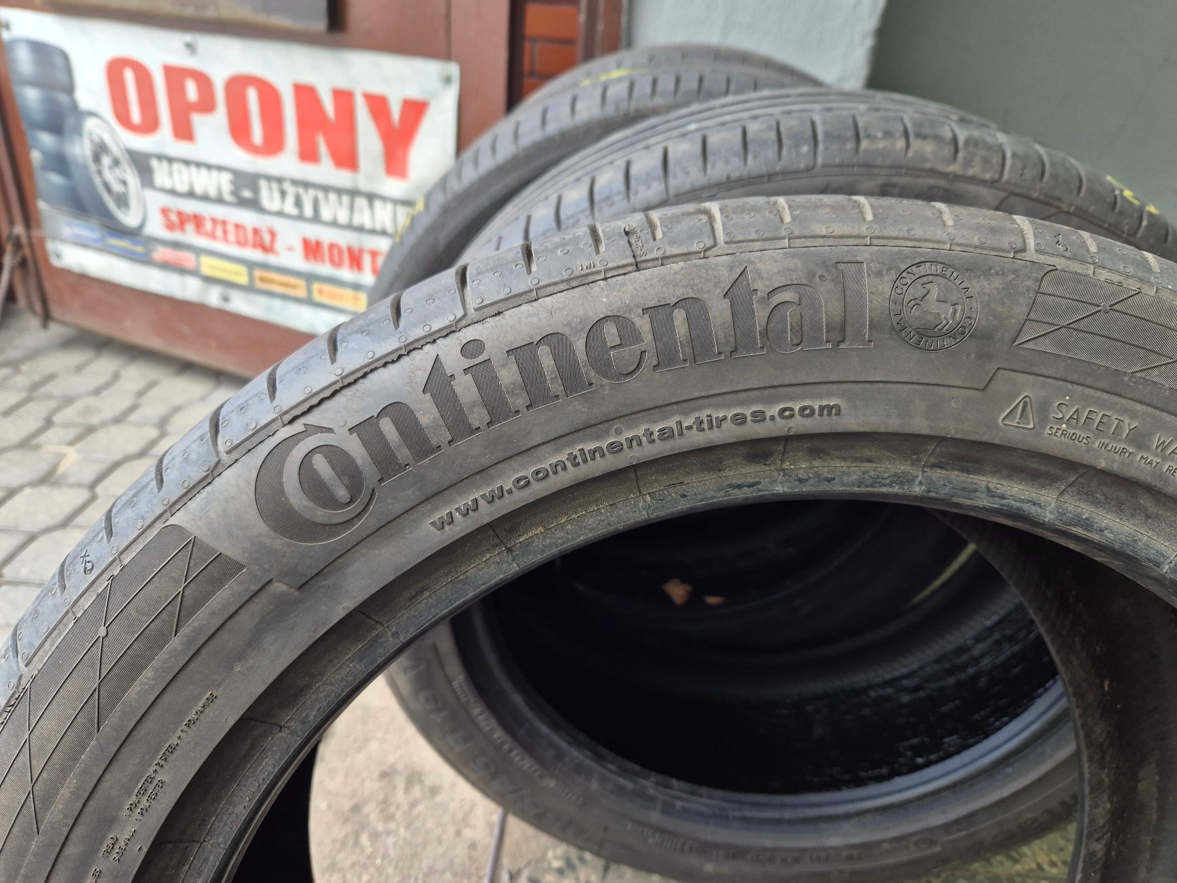255/45r19 continental opony uzywane 4szt dostepne 2021r