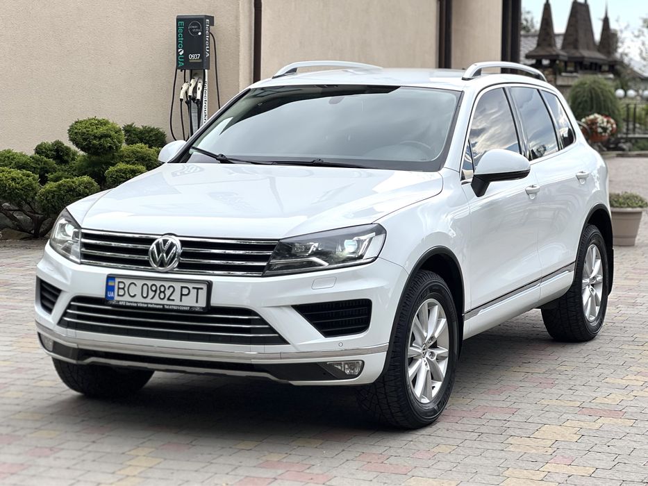 Абсолютно Цілий TOUAREG 2016 3,0TDI 100% без підкрасів ! Обслужений !