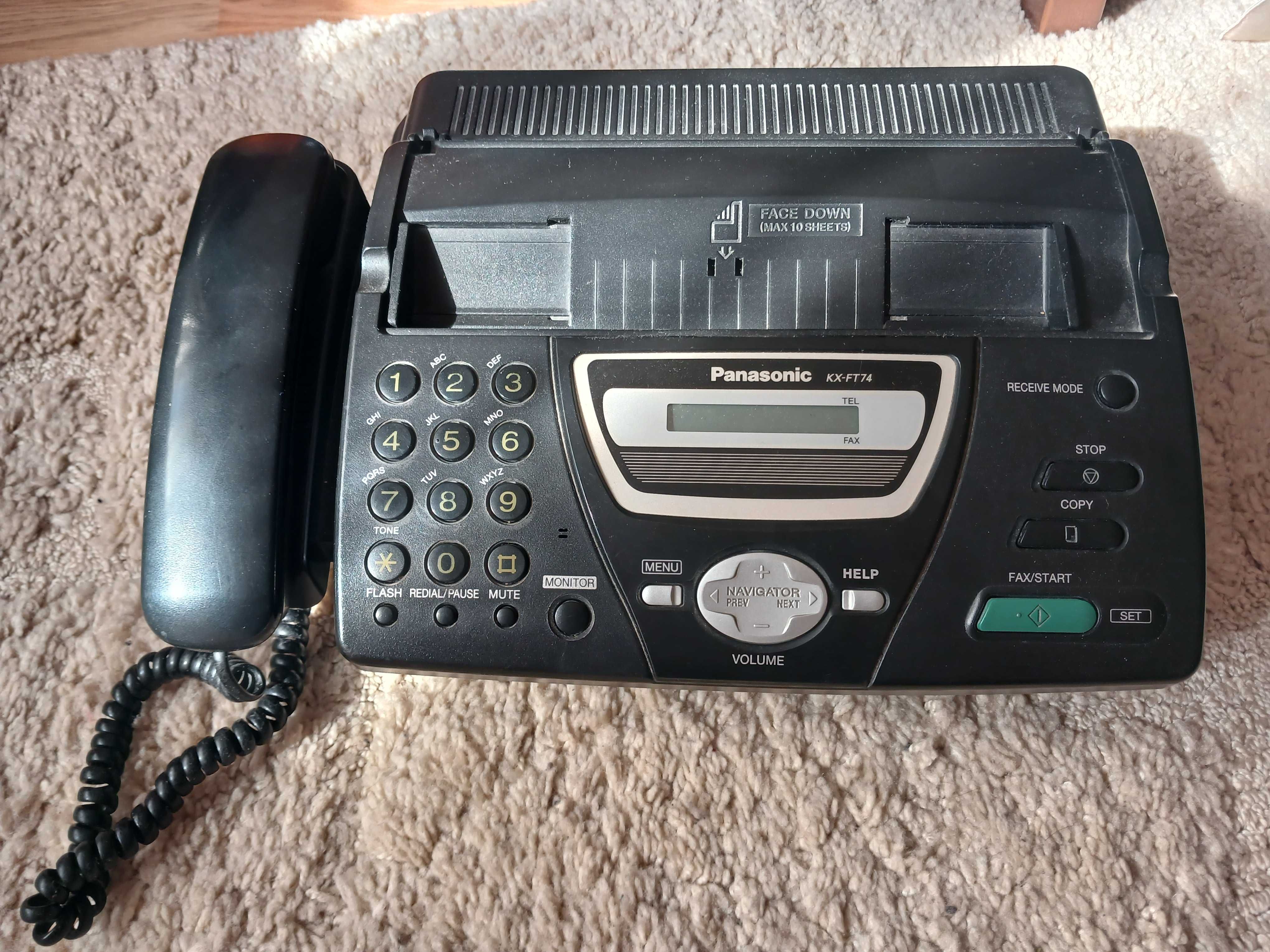 Телефон Panasonic з факсом, б/в