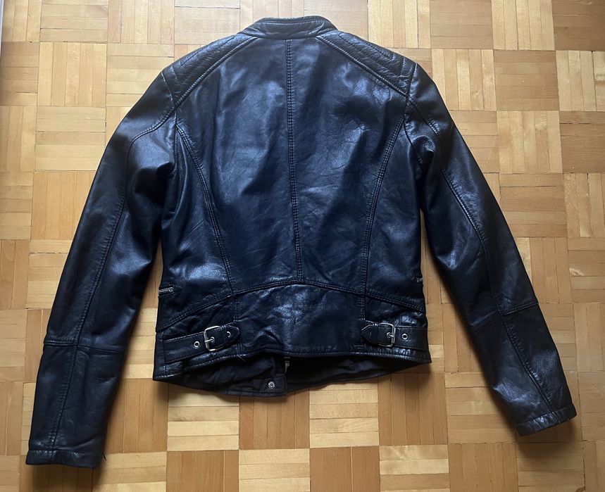 Ramoneska, skórzana kurtka, skóra, motycyklowa, zara