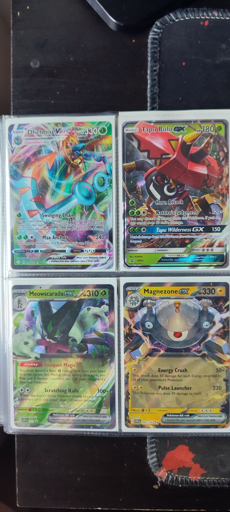 Cartas Pokémon Ex GX VMax VStar