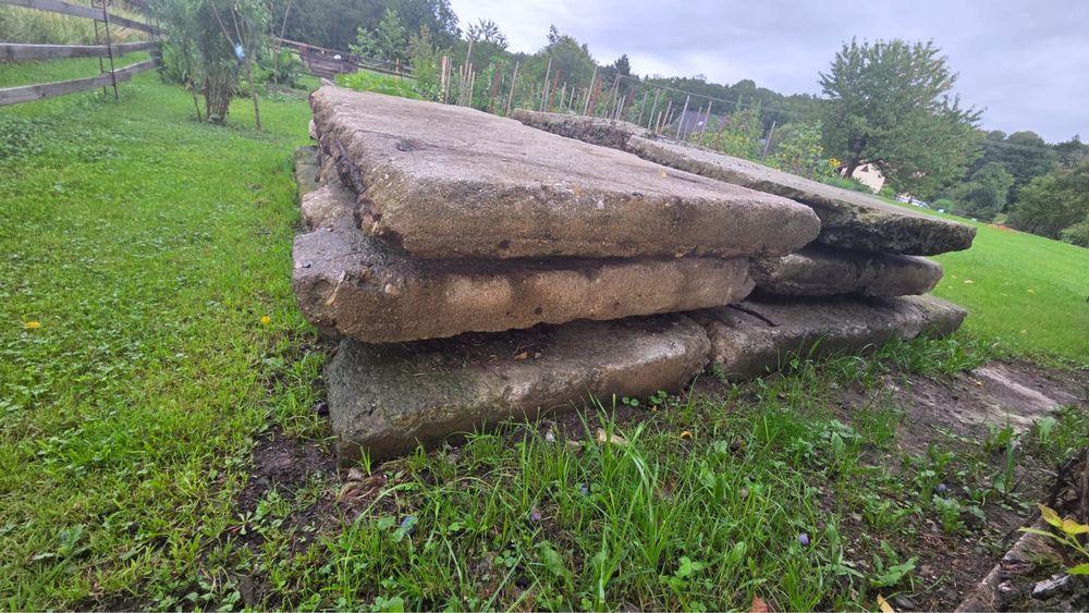 Płyty betonowe zbrojone 6 sztuk