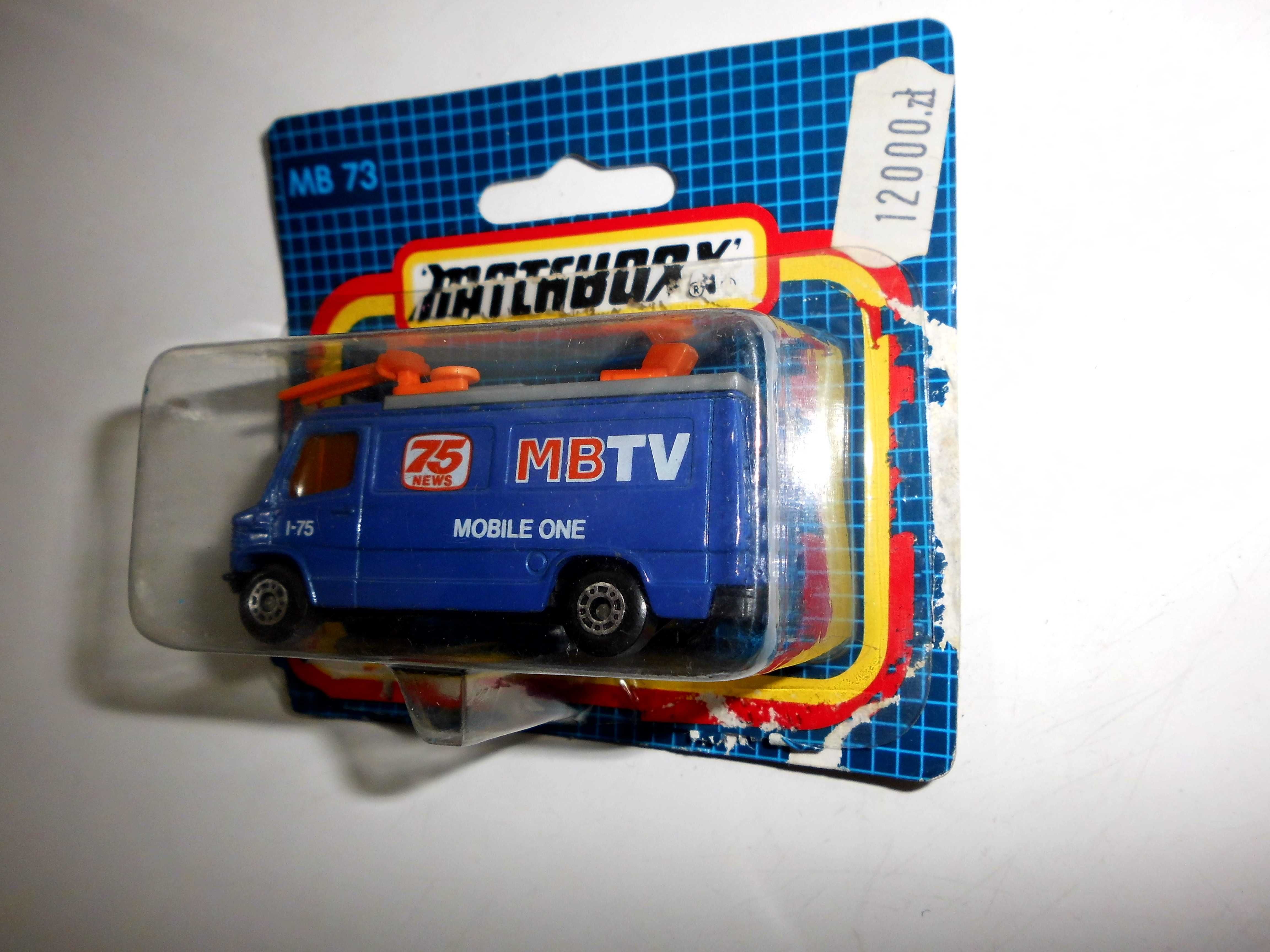 Matchbox Mercedes TV News Truck z 1989 r.