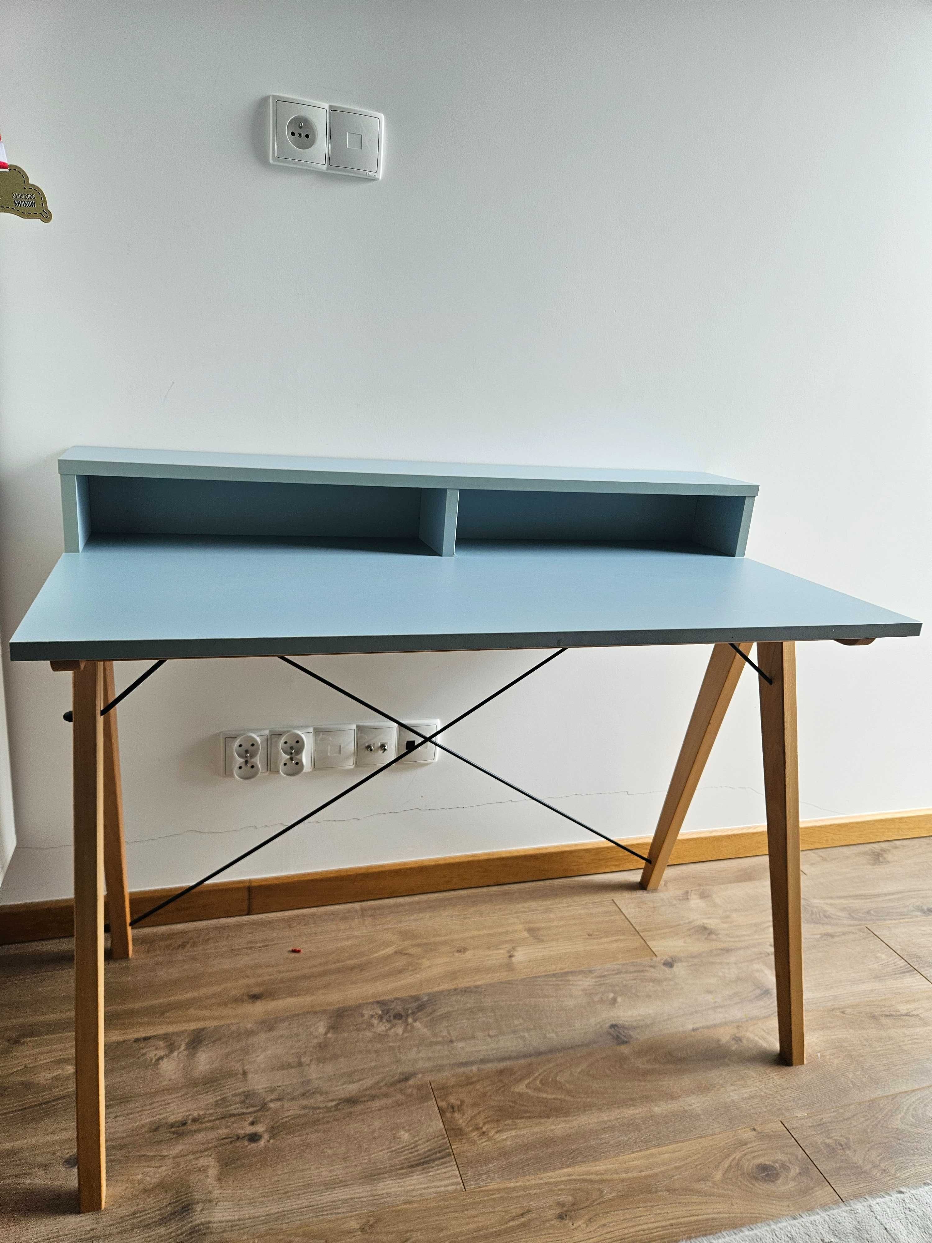 Biurko Minko kids slim + horizontal z nadstawką