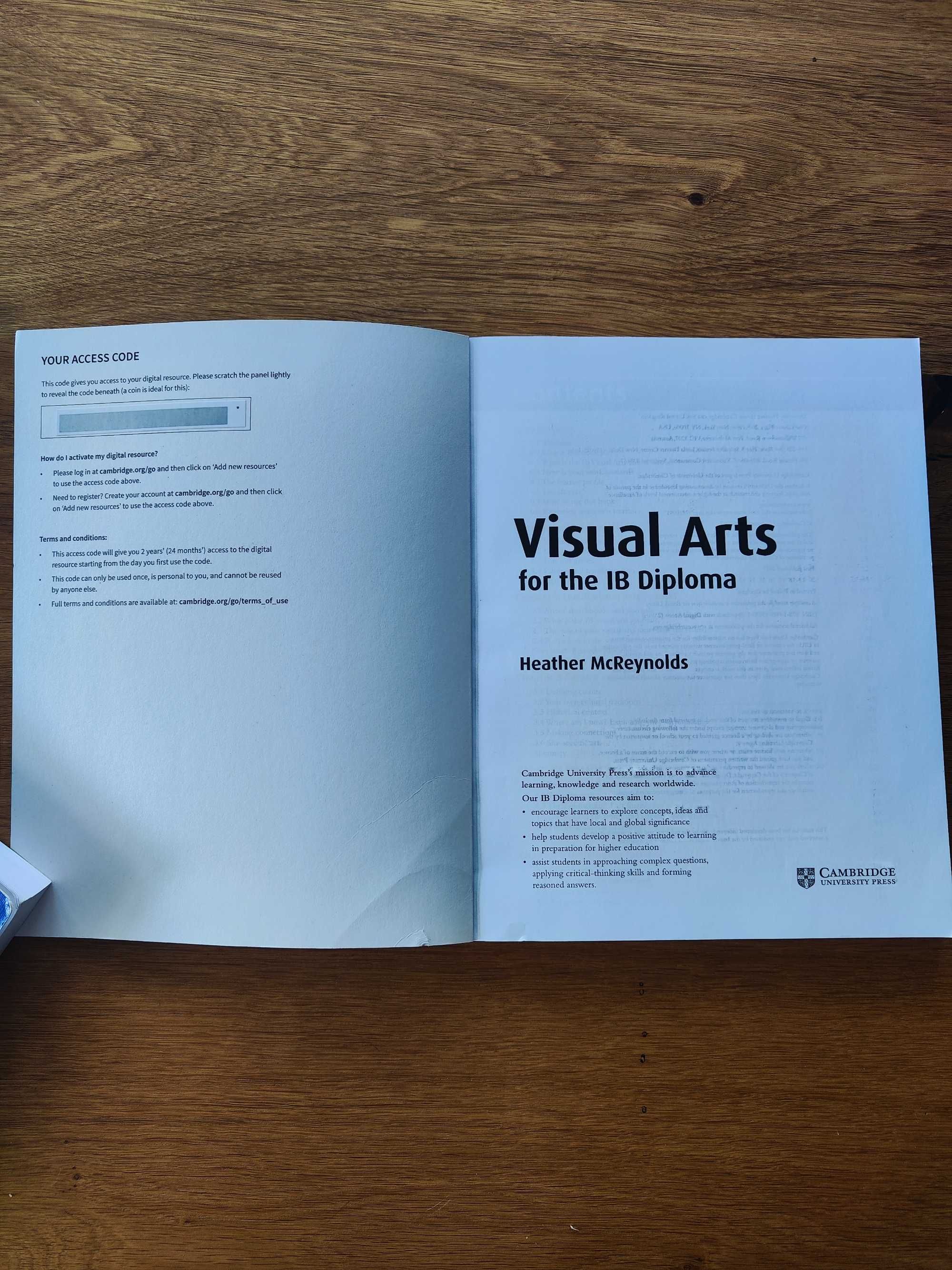 IB Matura Międzynarodowa "Visual Arts..." Heather McReynolds Cambridge
