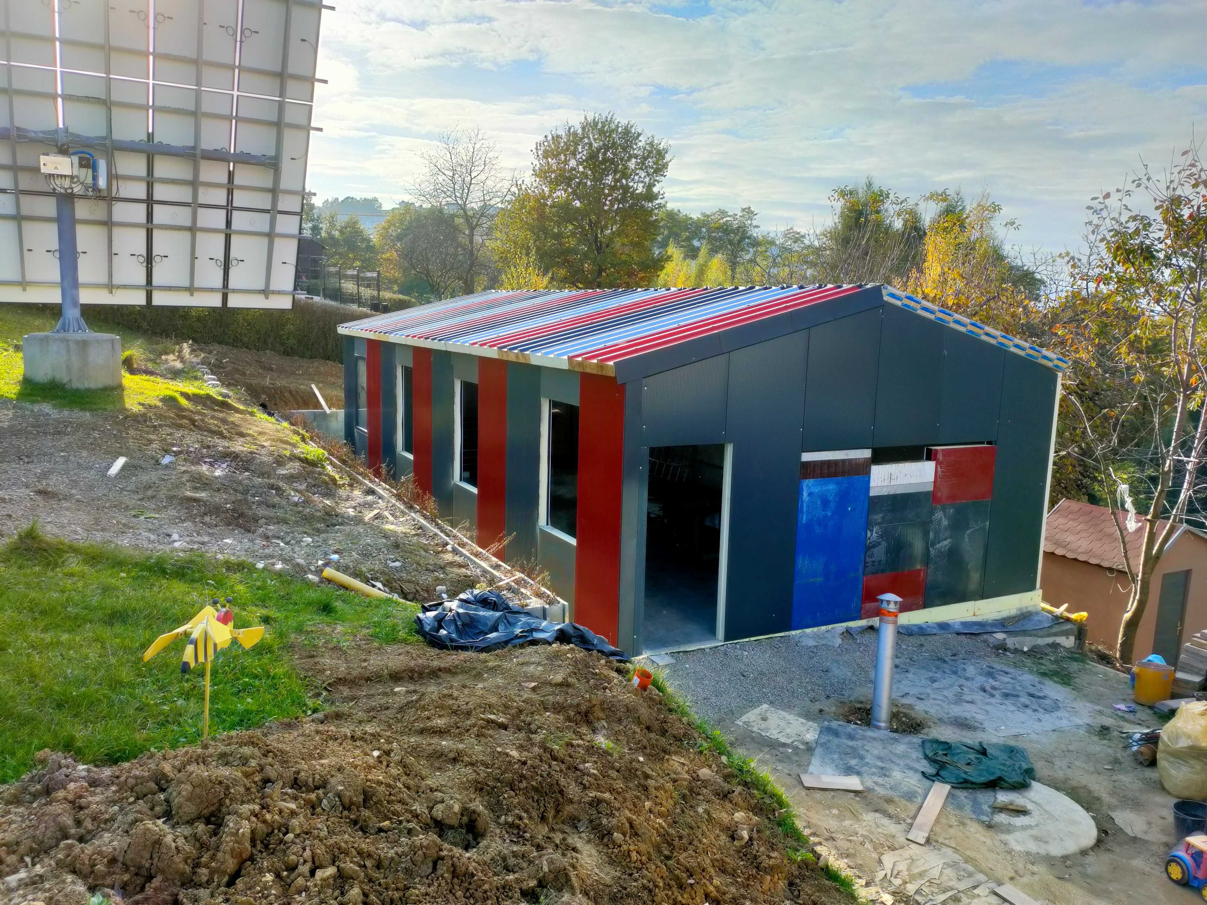 KONSTRUKCJA WIATA OCYNK 6x13 Garaż Magazyn Hala Rolna