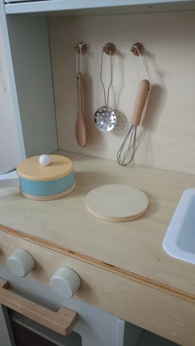 Kuchnia dziecięca do zabawy piękne pastelowy kolor