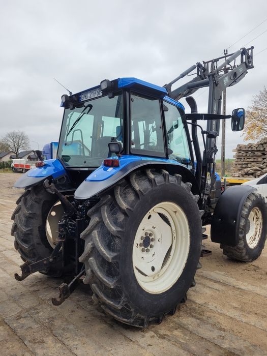 New Holland TS 115 6 cyl. TURBO Tur ładowacz czołowy stan BDB nie Case