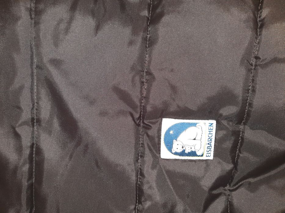 Теплый конверт на овчине Eisbarchen,почти новый Германия