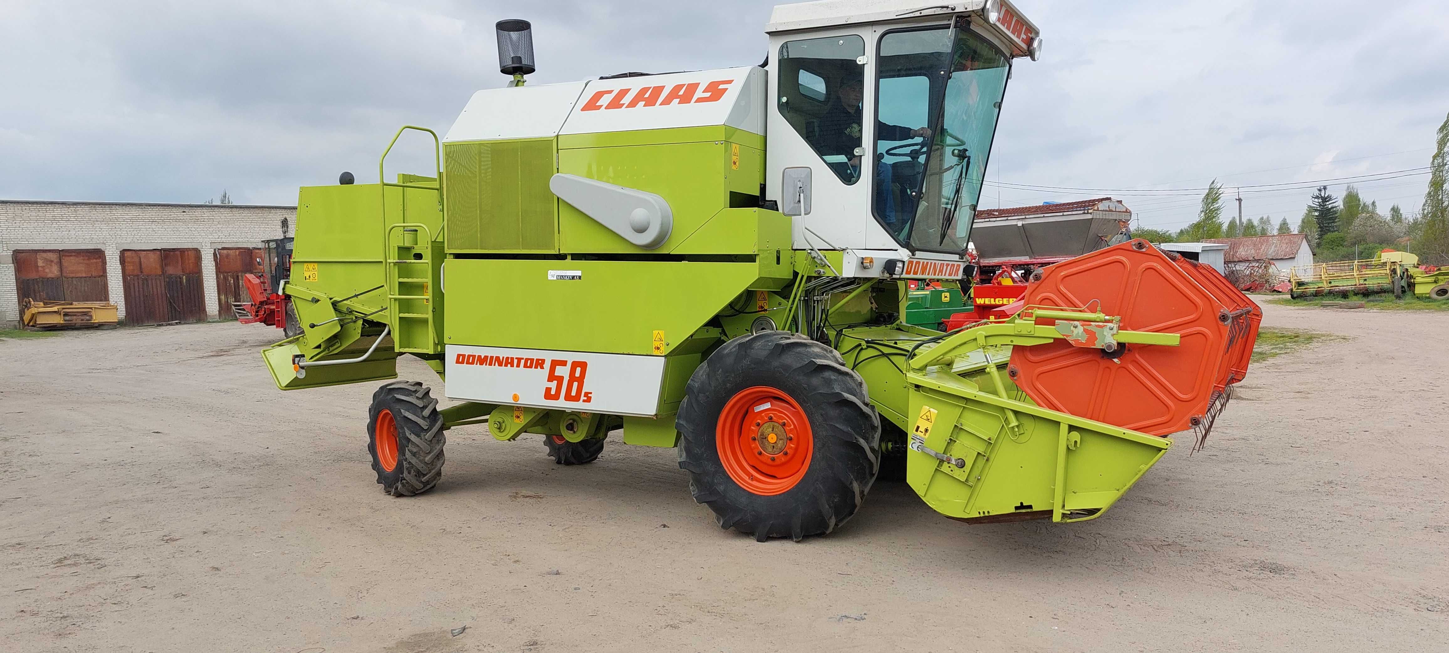 Комбайн зернозбиральний Claas Dominator 58s 3.6m