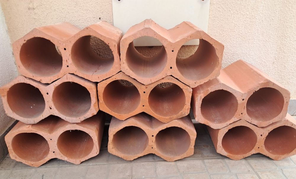 Conjunto para colocar garrafas