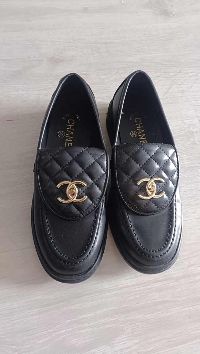 Lordsy mokasyny Chanel nowe 38