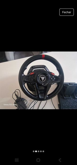 Guiador eletrónico com pedais Novo