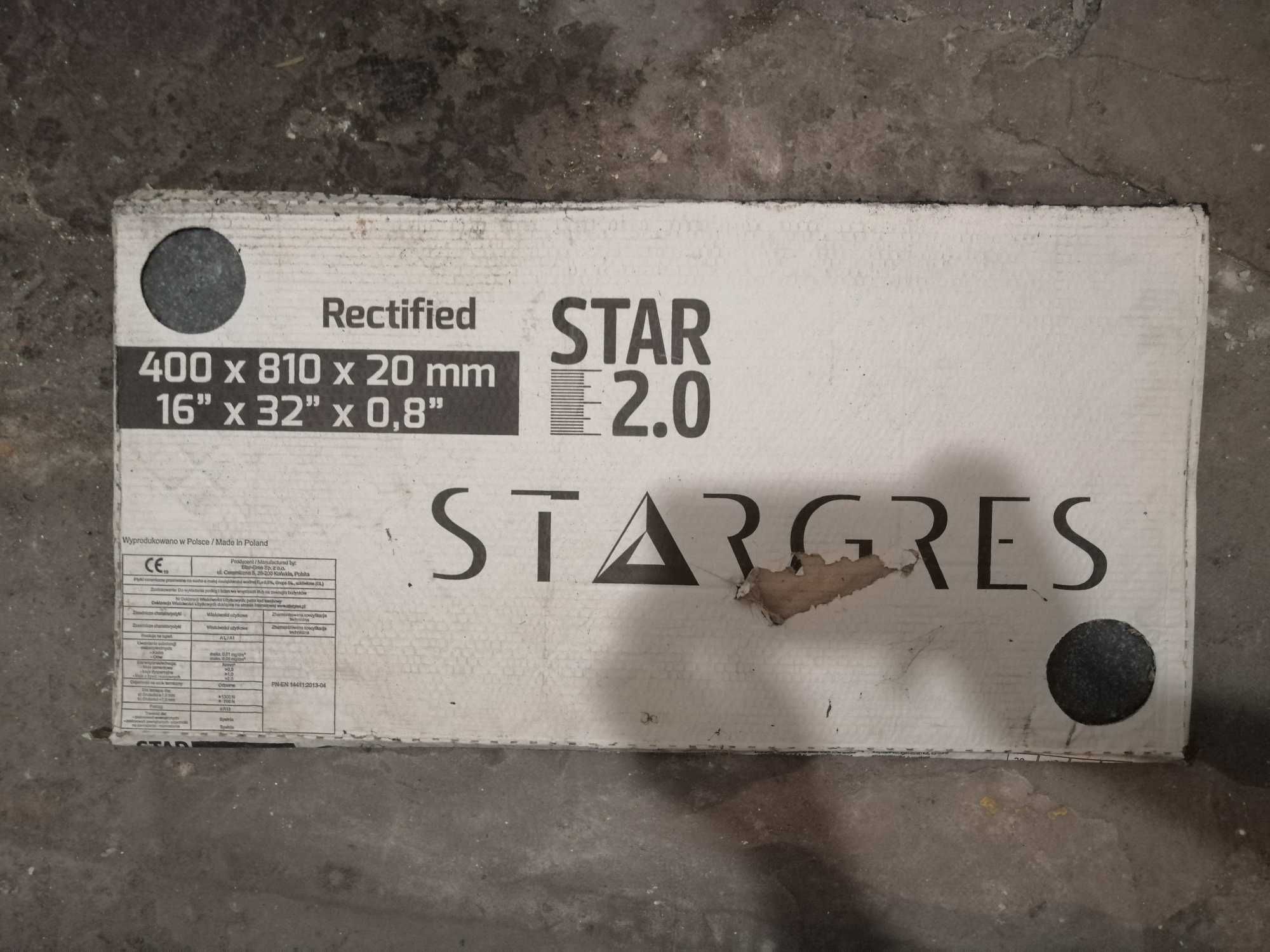 Płytki gresowe Stargras 2.0 2cm nowe 21 sztuk 40x80