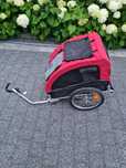Trixe.  Przyczepka rowerowa do transportu zwierząt ( psa) Trixe