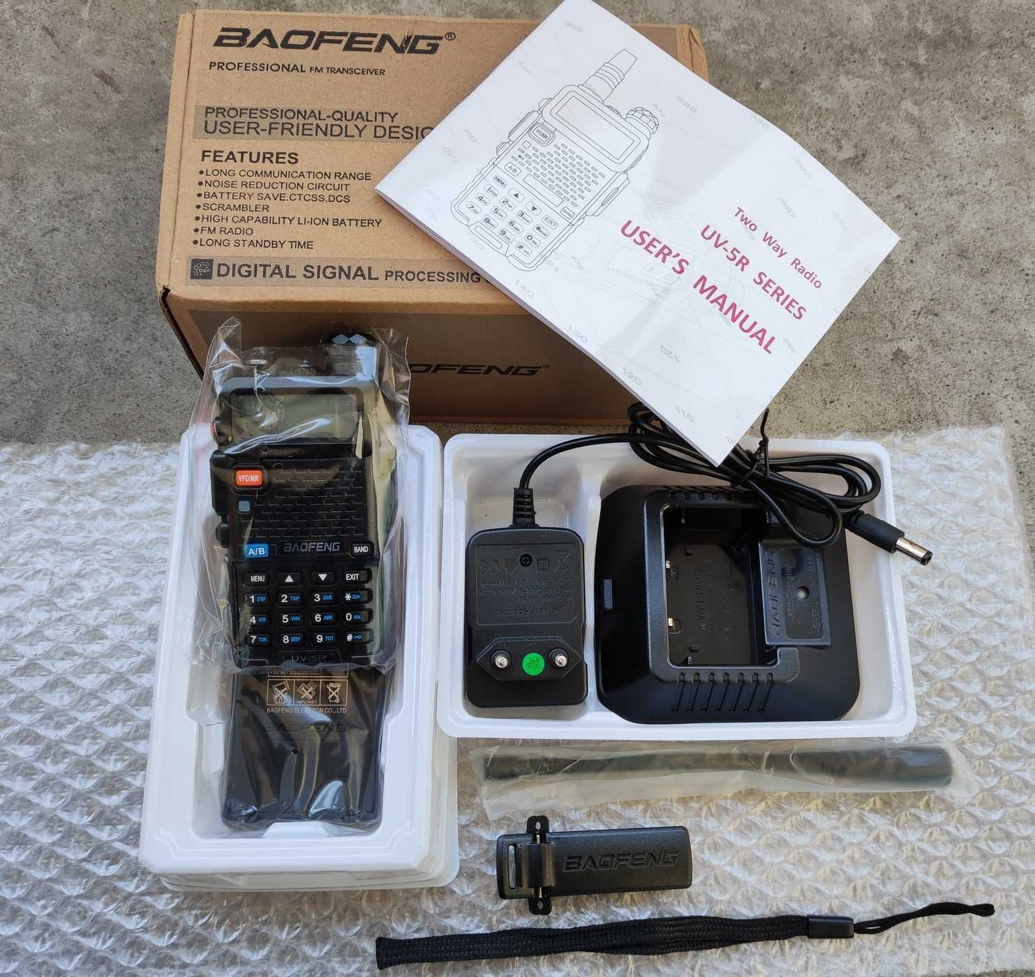 Рація BAOFENG UV-5R нова радіостанція рация