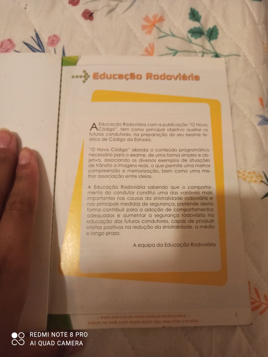 Livro de código da estrada