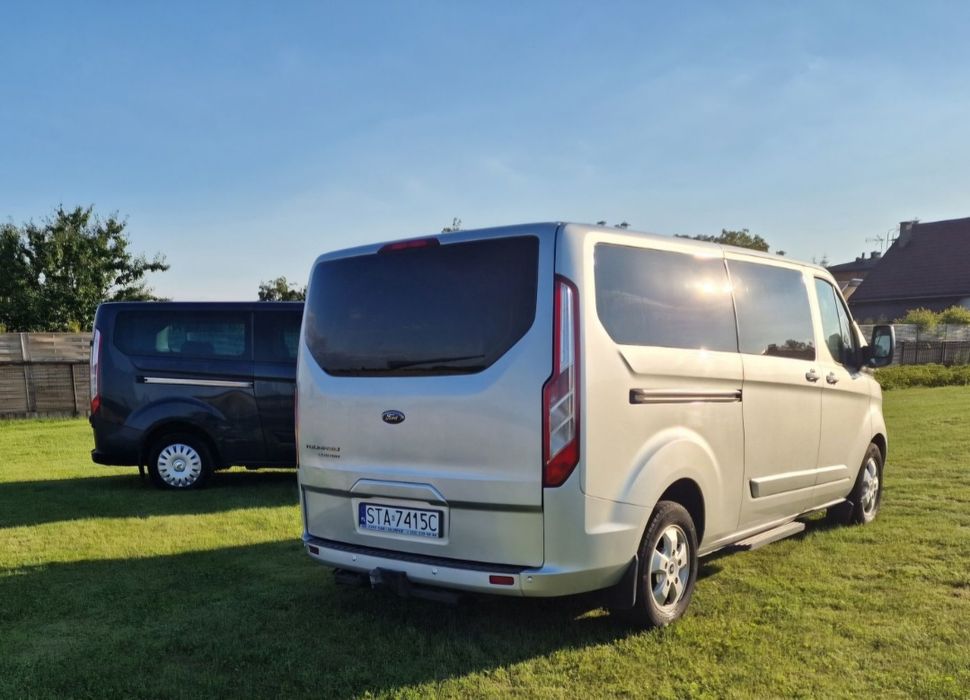 Wypożyczalnia Wynajem Bus 9 osobowy FORD Tourneo Custom