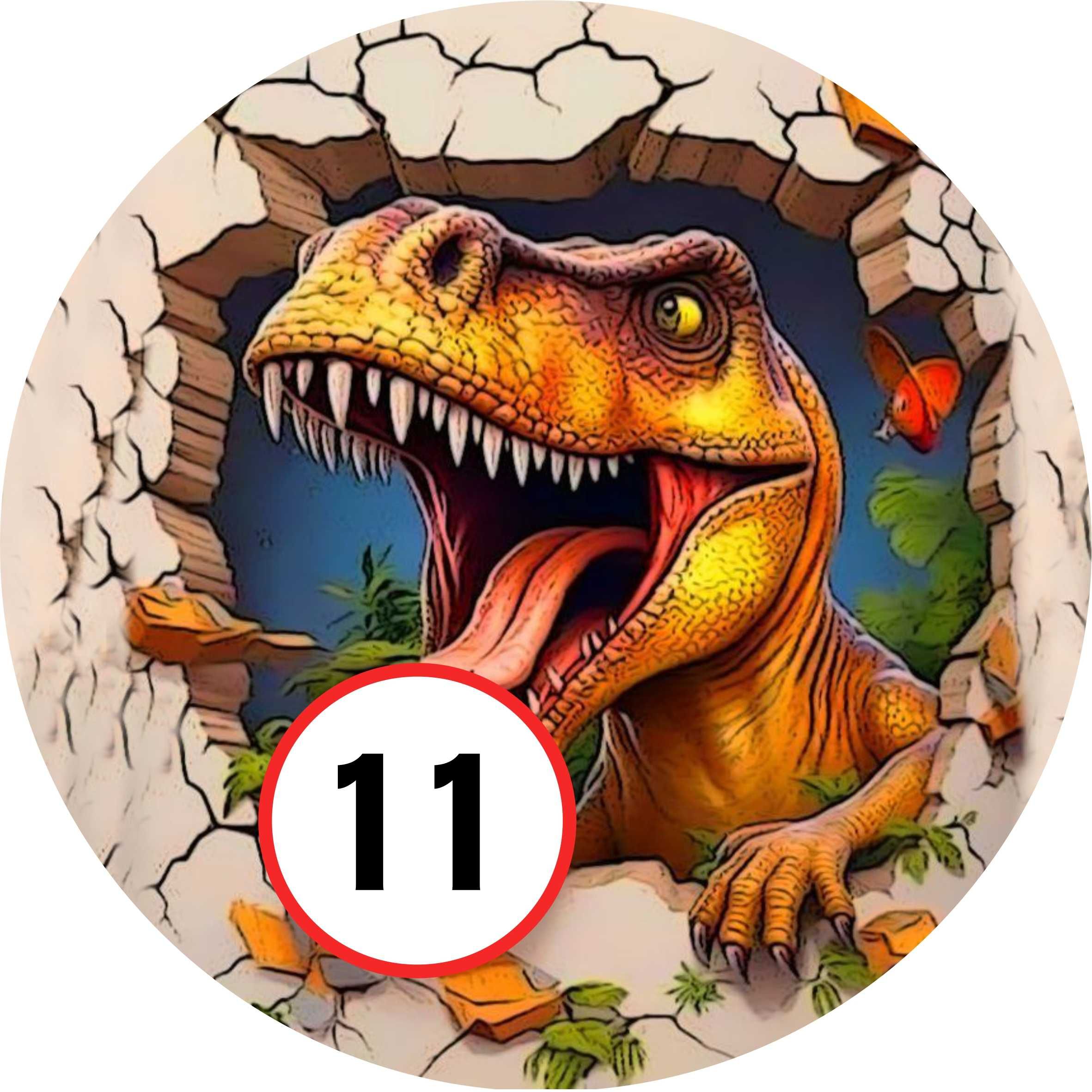 Pan Opłatek na tort - DINOZAURY (2)