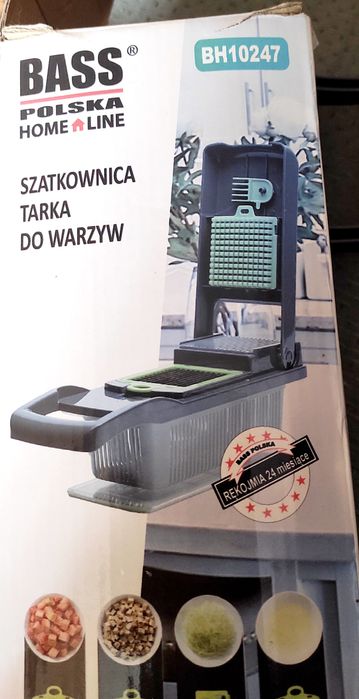Krajalnica do warzyw z wymiennymi ostrzami – pojemnik 1,2 l