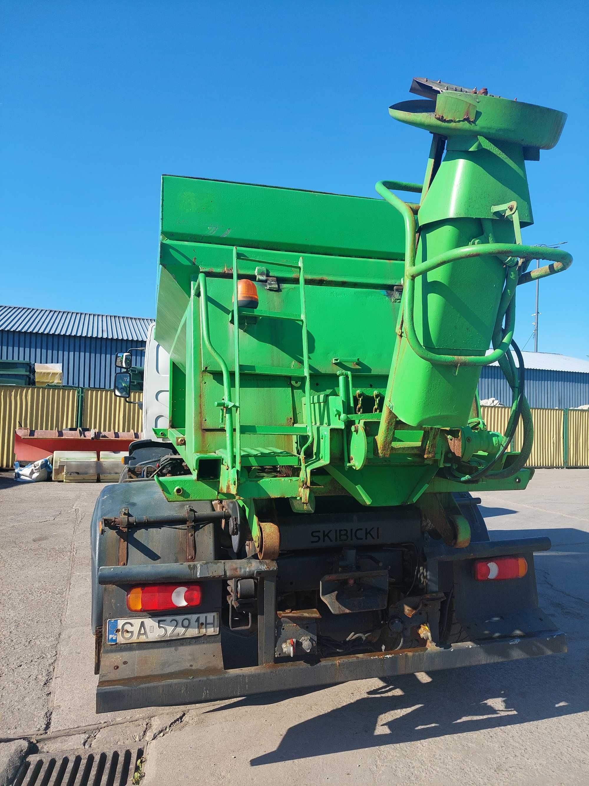 Hakowiec DAF LF 55.220, 2008r +hak+ Solarka Dobrowolski