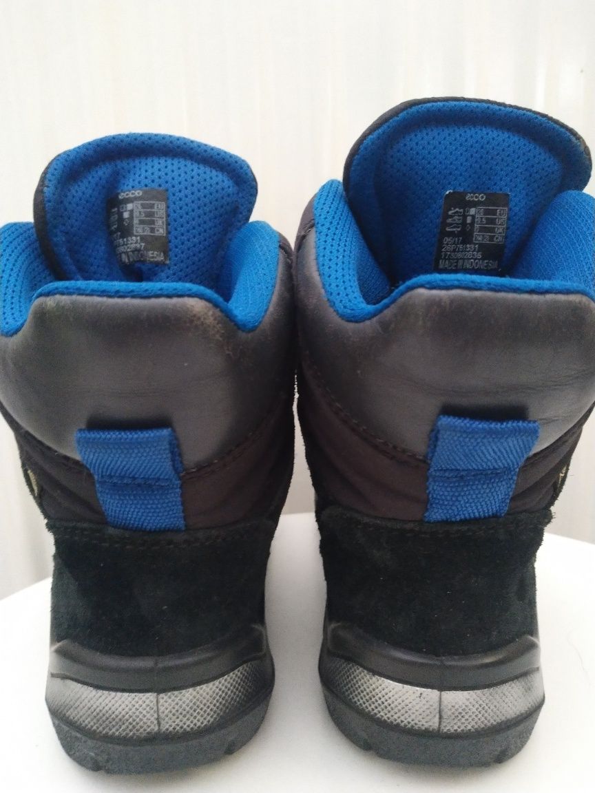 Buciki zimowe Śniegowce ECCO na Gore-Tex Rozmiar 26 wkładka 16 cm