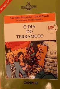 Livro " O dia do Terramoto"