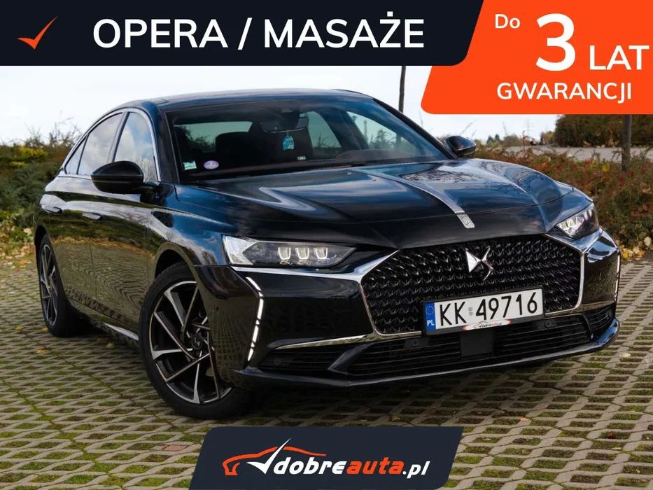 DS Automobiles DS 9 night vision / szklany dach / masaże / bordowa skóra / GWARANCJA