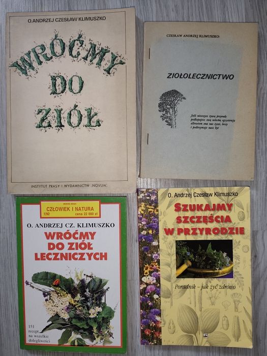 Czesław Klimuszko kolekcja ziołolecznictwo, wrócimy do ziół, żyć zdrow