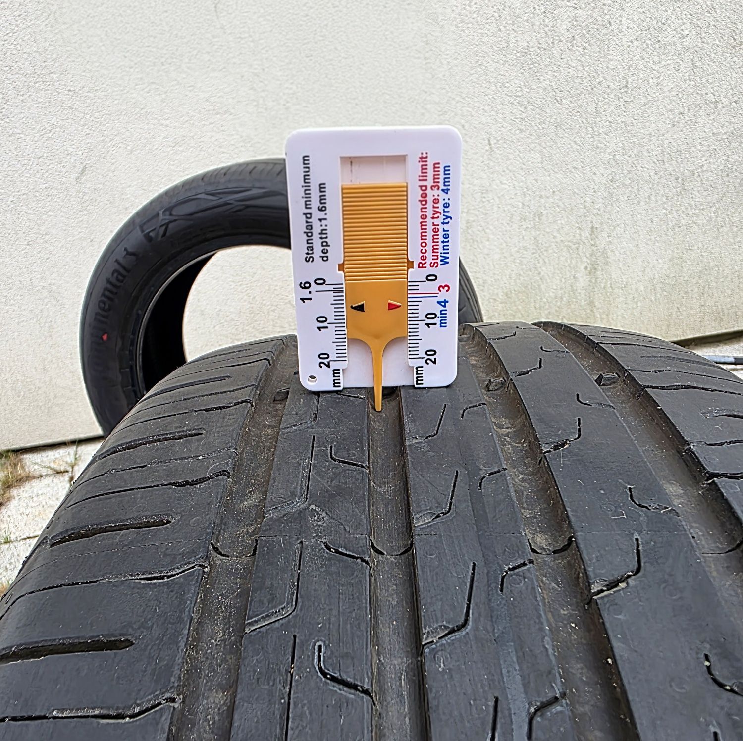 Continental EcoContact 6 215/50R17V XL produkcja 2025, pierwszy montaż