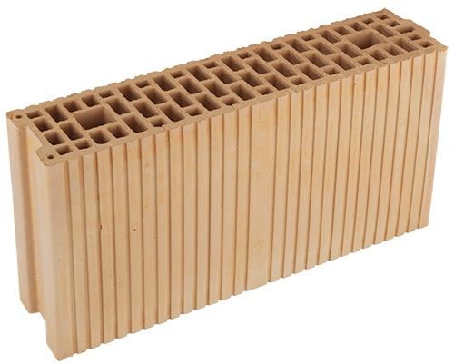 Pustak ceramiczny szlifowany Heluz do ścian działowych 11,5 cm