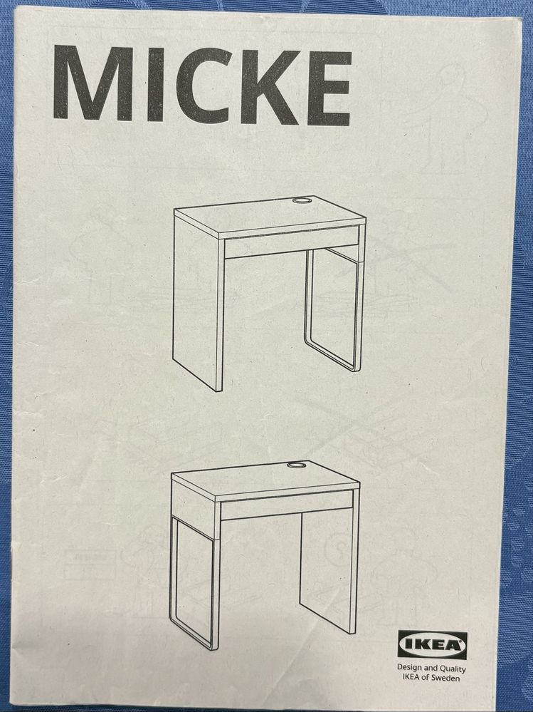 Secretária com 1 gaveta IKEA