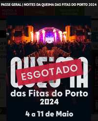 Passe Geral Queima Fitas Porto 2024