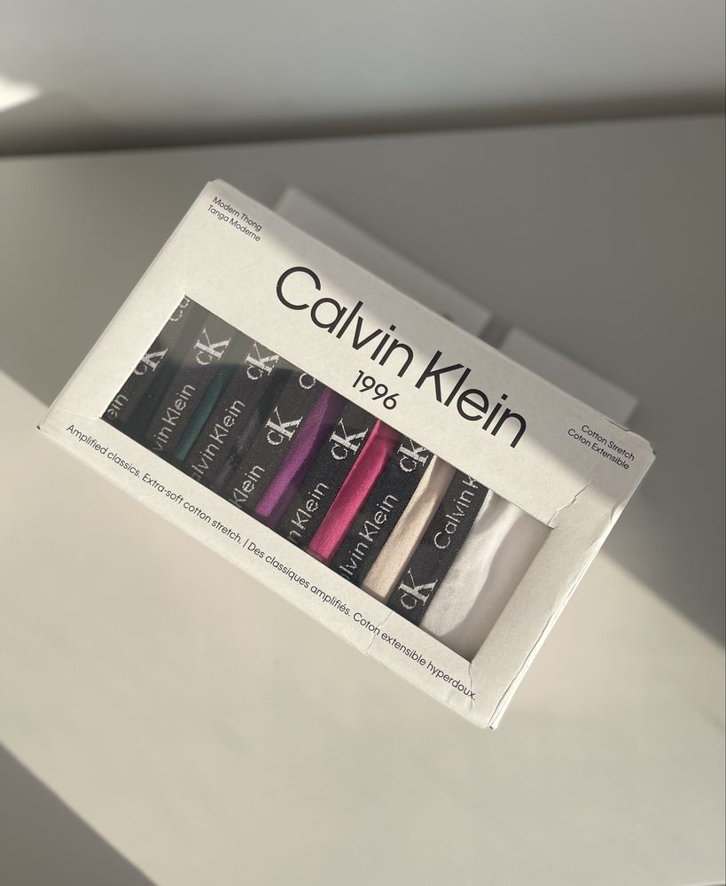 Набір трусиків стрінги Calvin Klein р. Xs-S
