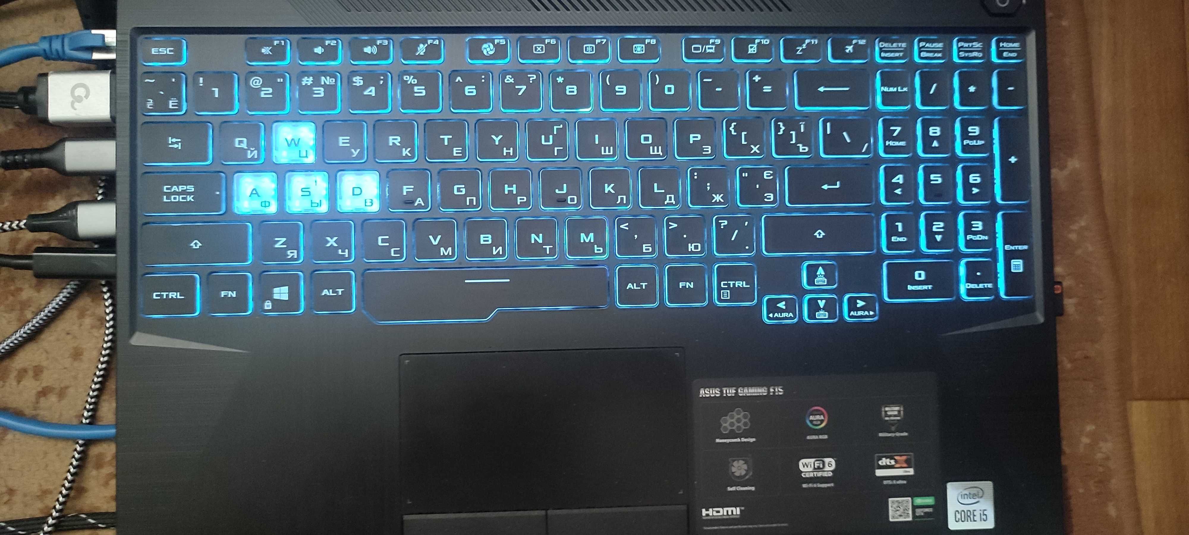 Ноутбук ASUS TUF Gaming F15 FX506LH-HN110
