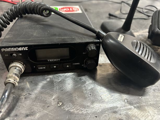 Cb radio president teddy antena glośnik