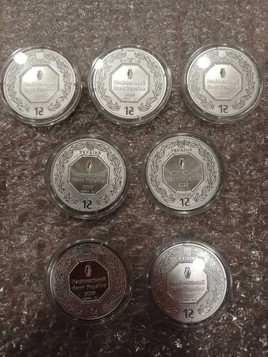 Срібна монета Архістратиг Михаїл унція срібла 999,9 НБУ 2025