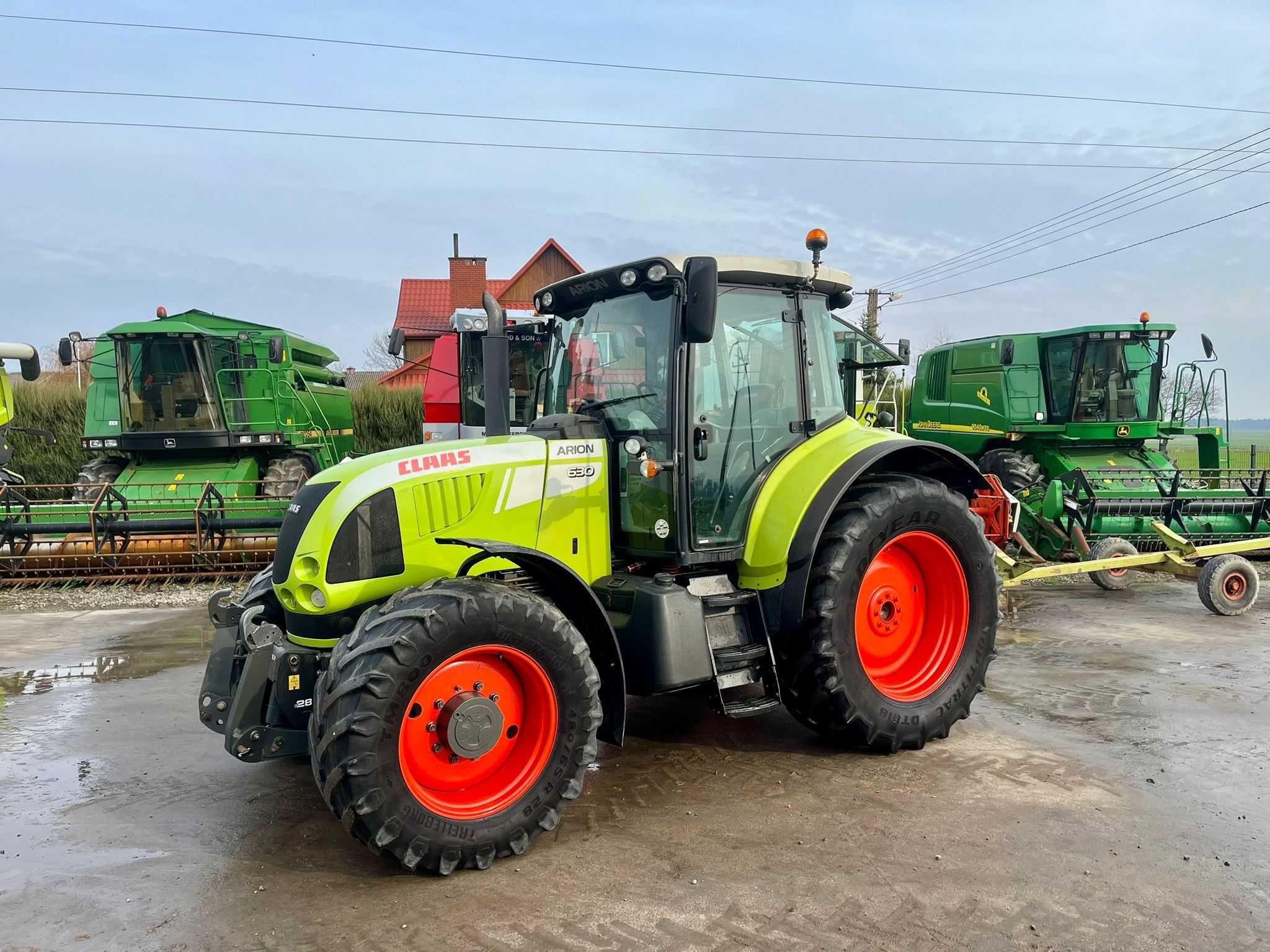 Ciągnik rolniczy Claas Arion 630, 510, 640, pneumatyka, 50km