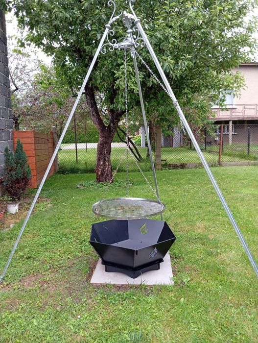 Palenisko ogrodowe grube miska pod Grill
