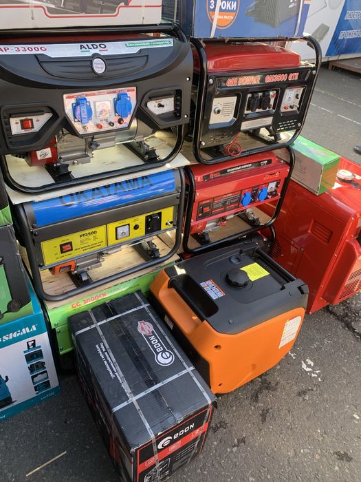 РАСПРОДАЖА склада Генератор Einhell 3 с Германии электростанция МЕДЬ