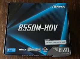 Материнская плата AsRock B550M-HDV (sAM4, AMD B550)