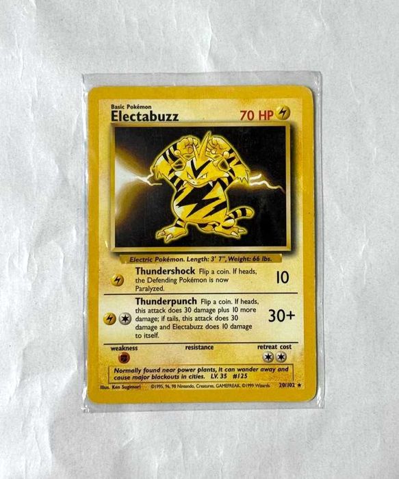Cartas Originais Pokémon TCG - Base Set