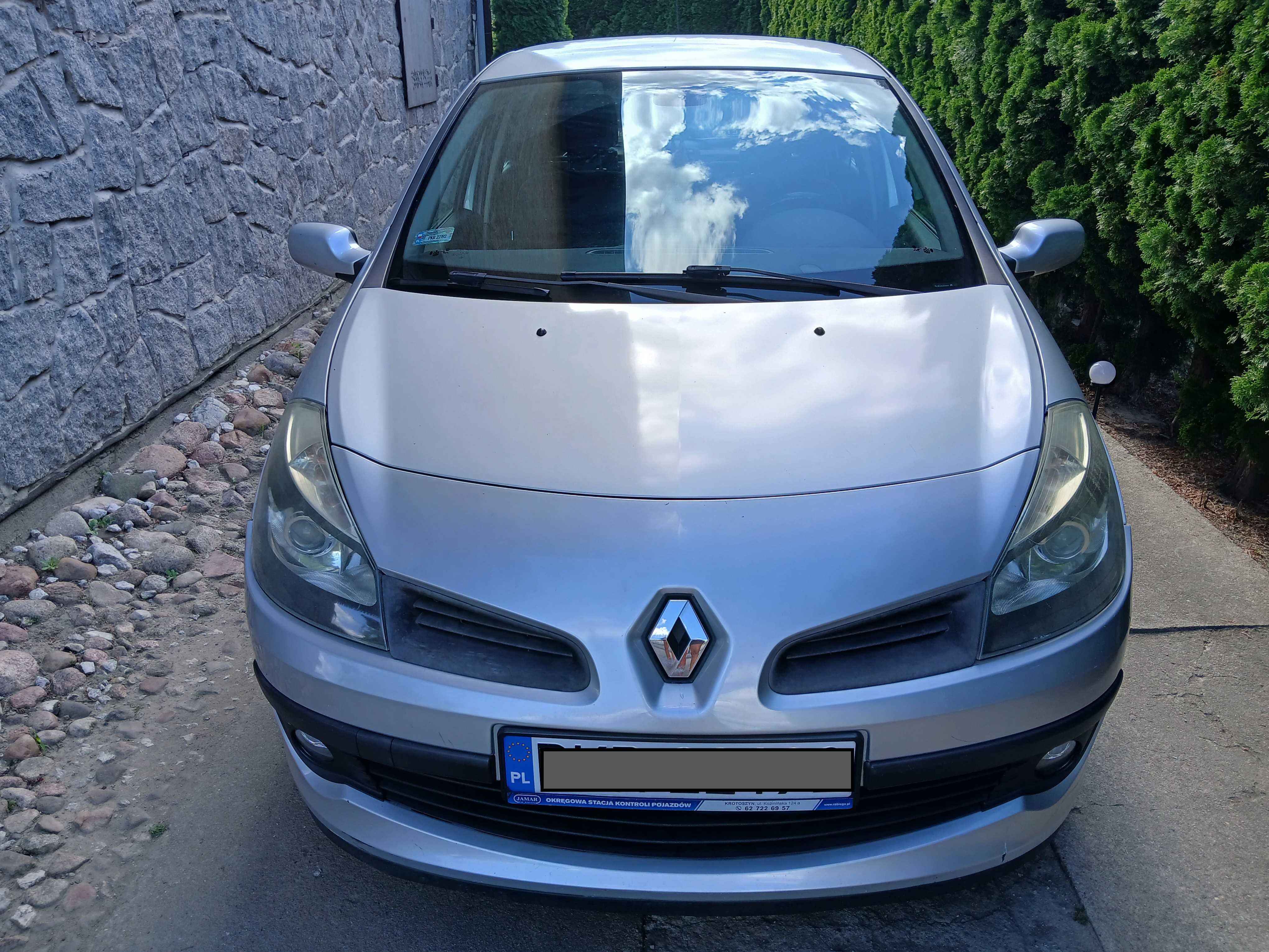 Renault Clio  2007 rok klima zarejestrowane
