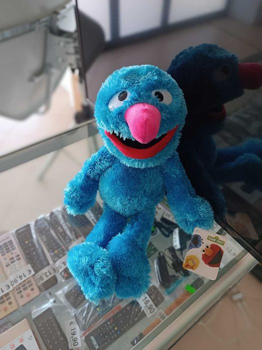 Novidade:Peluche Rua Sésamo Gualter 42cm