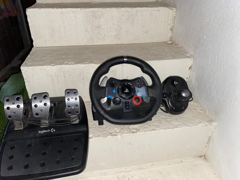 Volante g29 com mudanças incluídas ps4 e ps5